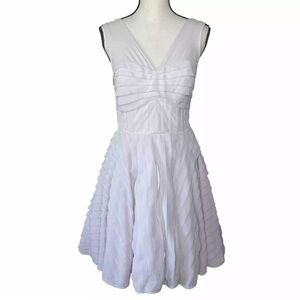 Ted Baker Langley Collection Pale Pink Blush Sleevess Dress Sz 2 US 6